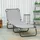 Outsunny Sonnenliege 188 x 56 x 28 cm Grau