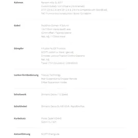 Scott Ransom 930 2023 29 Zoll RH 0 cm blau