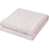 done.® Wohndecke »Coco« Wohndecke mit einfassender Ziernaht in Streifenoptik, Kuscheldecke,