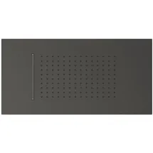 Mariner Edelstahl-Regenpaneel für Deckeneinbau B: 600 graphit gebürstet (WLS3952-GR)