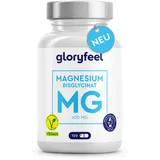 Magnesium Bisglycinat Hochdosiert - Für Muskeln, Knochen und Elektrolytgleichgewicht - Höchste Bioverfügbarkeit - 120 Kapseln Magnesium Glycinat ohne Zusätze - Vegan & Laborgeprüft