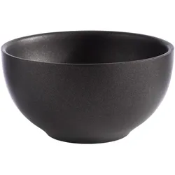 Servierschale APS "LEVANTE", schwarz, B:12cm H:6,5cm L:12cm T:12cm Ø:12cm, Edelstahl, Schüsseln, ein echter Hingucker an jedem Buffet oder gedeckten Tisch