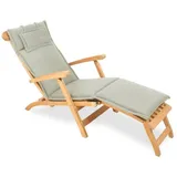 ROG-Gardenline Liegenauflage, Für Deckchair 186 x 45 cm - Taupe grau