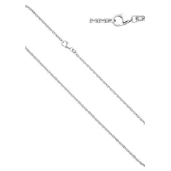 Silberkette JOBO, silber (silber 925), Halsketten, Damen, Silber 925 (Sterlingsilber), L: 70cm, Ankerkette 925 Silber 70 cm 2 mm