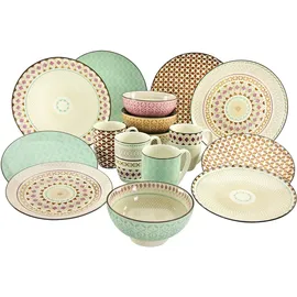CreaTable Mandala Kombiservice 16-tlg.
