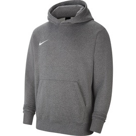 Nike Park 20 Fleece Hoodie Kinder Charcoal heathr/white S