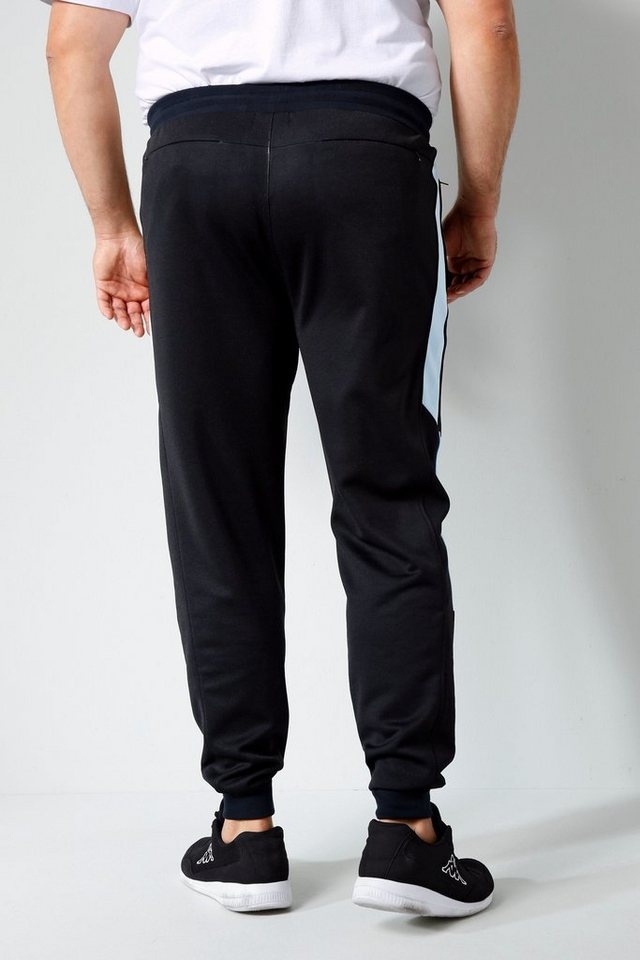 Men Plus 5-Pocket-Jeans Jogginghose Spezialschnitt schwarz 60