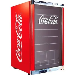 HC 166 Coca Cola Getränkekühlschrank (115 l, 845 mm hoch, Rot)