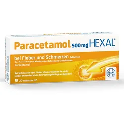 Paracetamol 500mg HEXAL bei Fieber und Schmerzen
