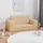 vidaXL Kindersofa 2-Sitzer Creme Weich Plüsch  - weiß