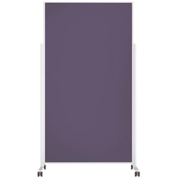 Magnetoplan Design-Moderationstafel »VarioPin« Rahmen weiß violett