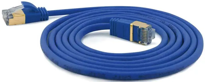 Wantec SSTP-Patchkabel Cat.6A bl 7129 bl 0,25m
