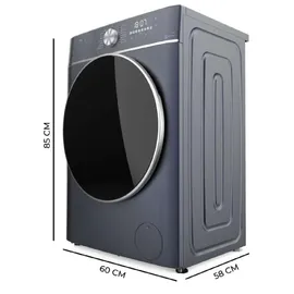 Cecotec Bolero DressCode 10800 Inverter Waschmaschine (10 kg, 1400 U/min, Ice Blue)