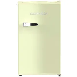 Respekta KG83C-52 Retro-Kühlschrank (92 l, 831 mm hoch,Creme)