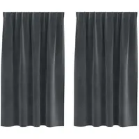 vidaXL Vorhang, Vorhänge 140 x 140 cm