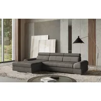 sit&more Ecksofa »Broadway L-Form«, inklusive Kopfteilverstellung, wahlweise mit Bettfunktion