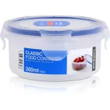 Lock & Lock LocknLock Classic Frischhaltedose, 300ml , Ø wasserdicht, (1er Pack) % Transparent