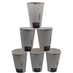 1000 Mundspülbecher Hartpapier Mischbecher Labor 200 ml mit Einstrich
