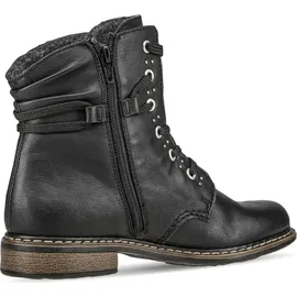 Rieker Stiefelette schwarz