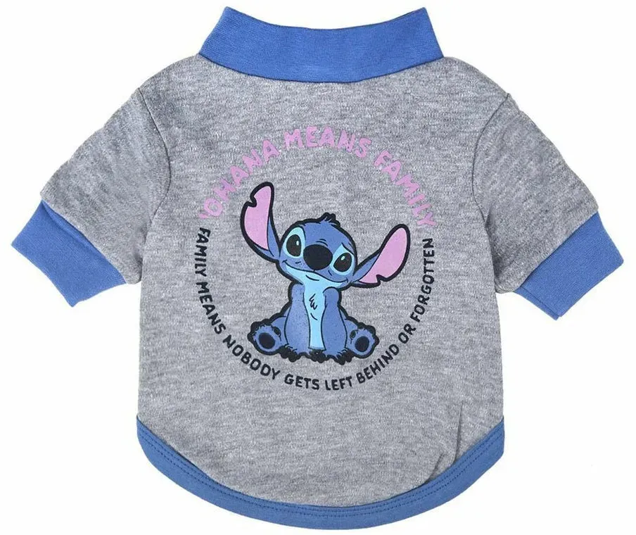 Hunde-Pyjamas Stitch Grau Blau - M