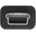 InLine USB 2.0 Mini-Kabel, USB A Stecker an Mini-B Stecker (5pol.), schwarz, 0,5m