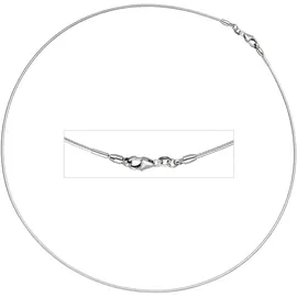 Jobo Halsreif 585 Weißgold 1,2 mm