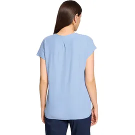 Betty & Co Casual-Shirt Blau/Weiß M