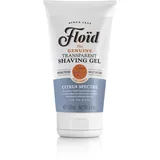 Floïd Citrus Spectre Shaving Gel (150 ml), Rasiergel mit Glycerin zum Schutz und zur Hydratisierung der Haut, Gel für eine glatte Rasur mit entspannend-warmem Duft