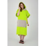 Deproc activ  Poncho »Badeponcho PARLEE BEACH«, Badeponcho mit großer Kängurutasche und Innentasche, Gr. XL(48/50), lime, , 34630833-XL