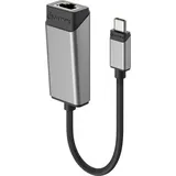 Alogic ULCGE-SGR USB-C RJ45), Netzwerkadapter, Grau, Silber