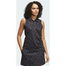 adidas Ultimate365 Printed Sleeveless Poloshirt - Black - S