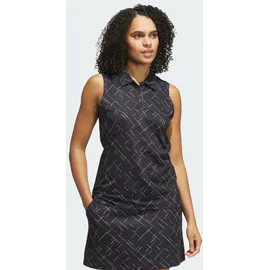 adidas Ultimate365 Printed Sleeveless Poloshirt - Black - S