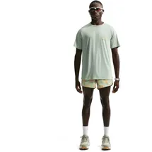 Nike Stride Dri-FIT ADV Laufshirt Herren Beige/L/Grün