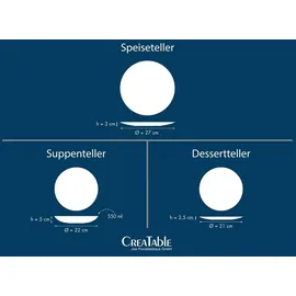 CreaTable Sea Breeze Tafelservice 18-tlg. grün