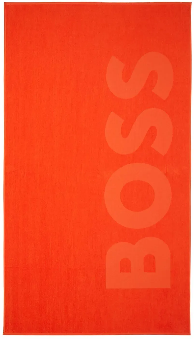 Hugo Boss Home Strandtuch Zuma 100x180 cm | spice - rot