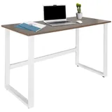 HJH Office Schreibtisch Workspace Light I Walnuss / Weiß