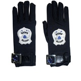 Police Girl Handschuhe zum Polizistin Kostüm