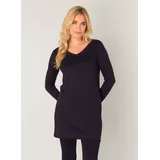 Base Level Longpullover Blau XXL