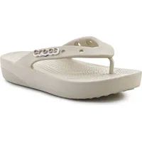 Crocs Classic Platform Flip | Sandalen Gr 10 beige