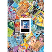 100 Pokemon Karten - 1 V oder EX Karte - Deutsch - inkl. BenjiChu Sammelobjekt