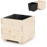 OEM Blumentopf 33 x 33 x 32 cm Naturholz