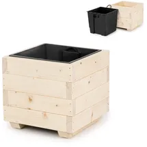 OEM Blumentopf 33 x 33 x 32 cm Naturholz