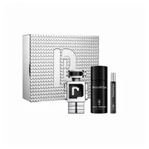 Paco Rabanne Phantom Eau de Toilette 100 ml + Deo 150 ml + Eau de Toilette 10 ml Geschenkset 3