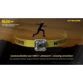 Nitecore NU05 V2 Schwarz