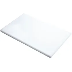 Gastro M HDPE Schneidebrett weiß