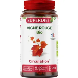 Superdiet Rote Weinrebe Bio-Kreislauf