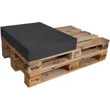 TexDeko Palettenkissen wasserabweisend 120x80x12cm - (Anthrazit)