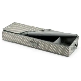 Zeller Geschenkpapier-Organizer 90 x 30 x 12 cm 1-tlg. grau/weiß