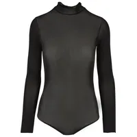 URBAN CLASSICS Langarmbody Schwarz 4XL