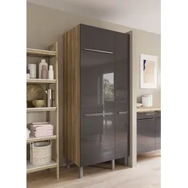 OPTIFIT Küchenzeile Lilly2 90 cm schwarz